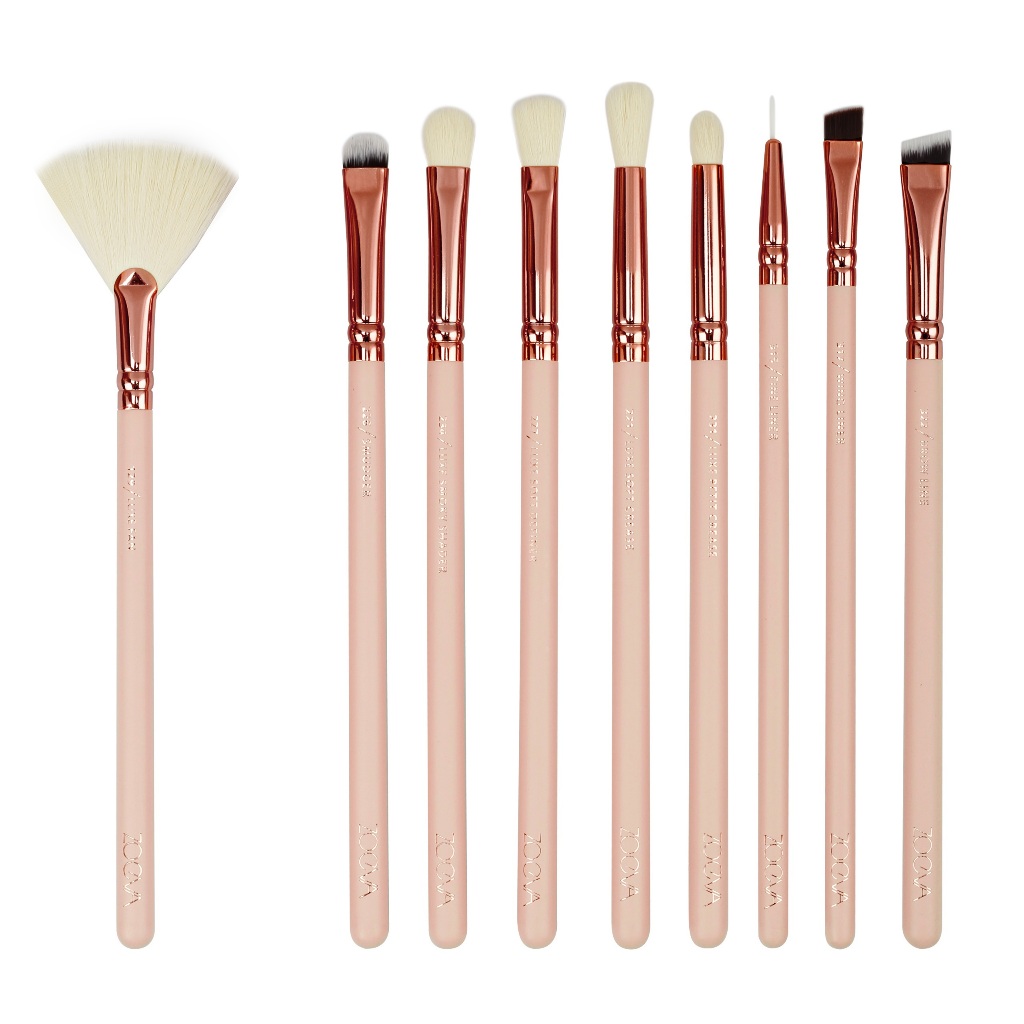 Bộ Cọ Trang Điểm Chuyên Nghiệp 15 Cây ZOEVA Rose Golden Complete Set Vol.2 0218